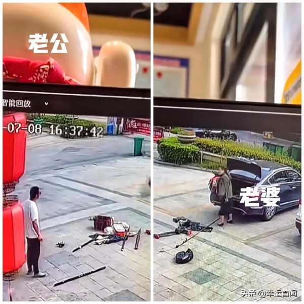 高温天妻子怕丈夫钓鱼中暑果断在其回来后把他的装备扔了