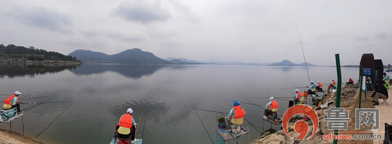 “好运山东·乐钓岩马”2024年中华垂钓大赛“国缘杯”山东枣庄选拔赛在山亭激情开赛(图1)