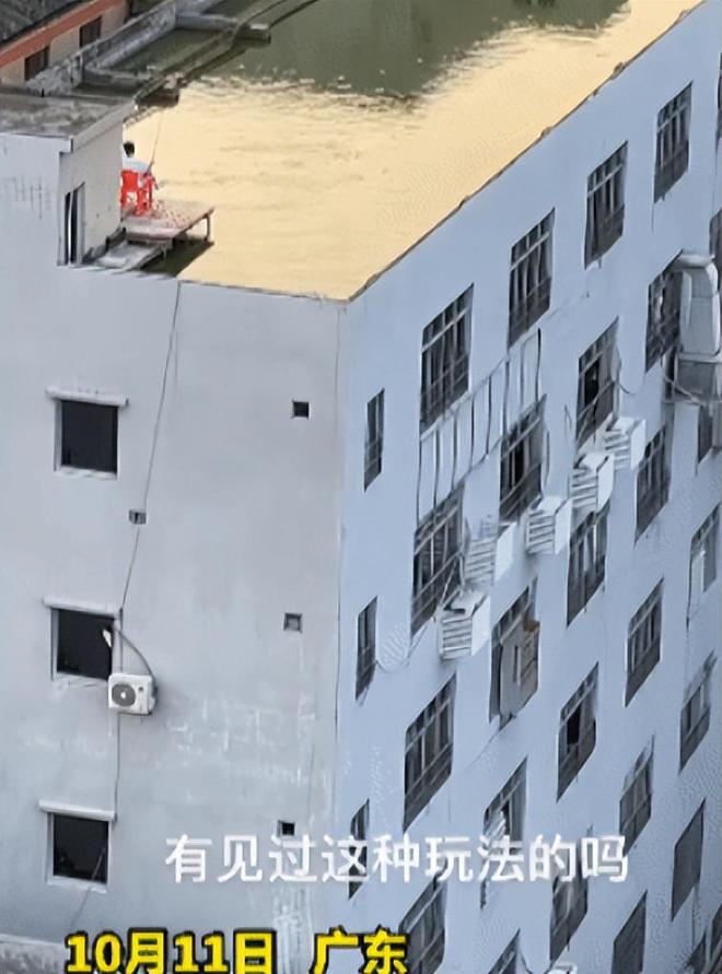 钓鱼界天花板！广东一男子在自家楼顶打造钓鱼圣地引发网友热议(图2)