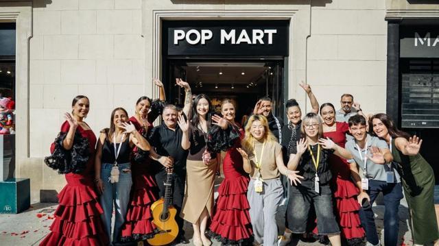 九游娱乐:泡泡玛特西班牙首店落地